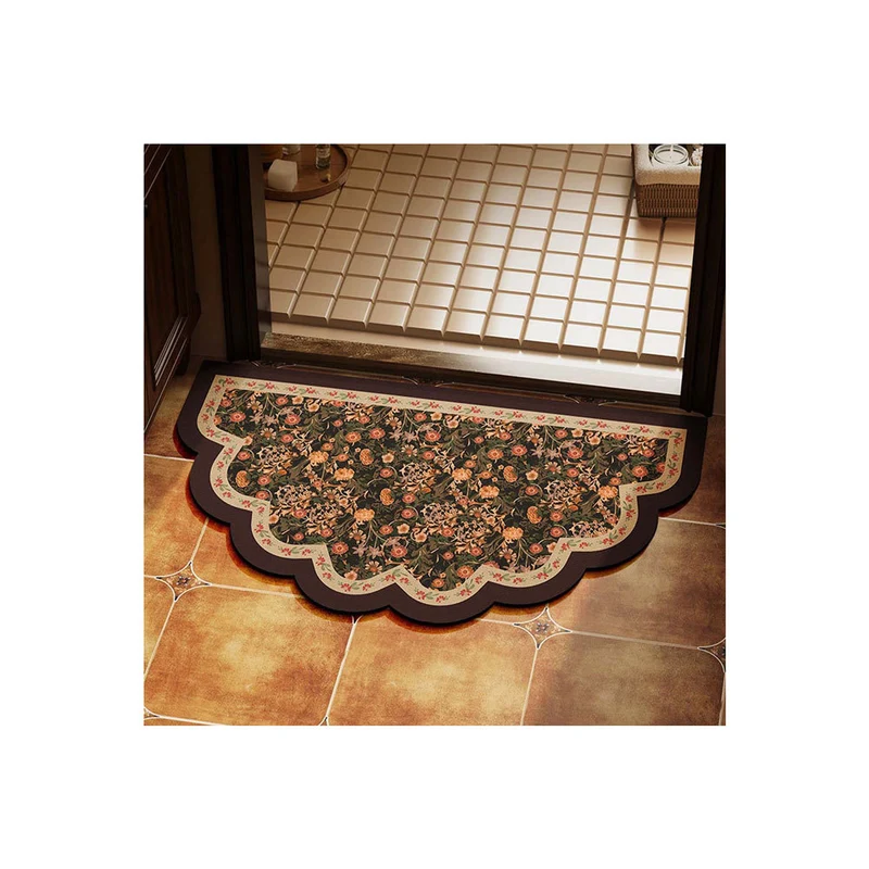 Dekorative florale Teppich
