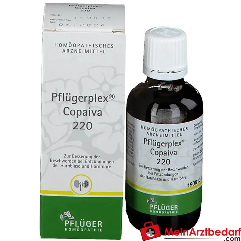 Pflügerplex Copaiva 220 Tropfen homöopathisches Arzneimittel mit Apis mellifica und Lycopodium clavatum