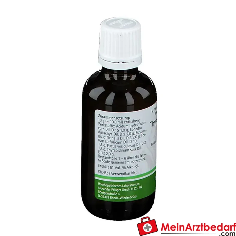 Pflüger Thyreo Komplex Tropfen mit Fucus D2 und Ephedra D3 50 ml