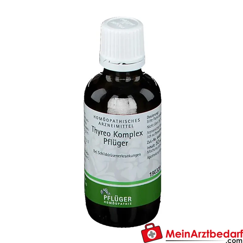 Pflüger Thyreo Komplex Tropfen mit Fucus D2 und Ephedra D3 50 ml