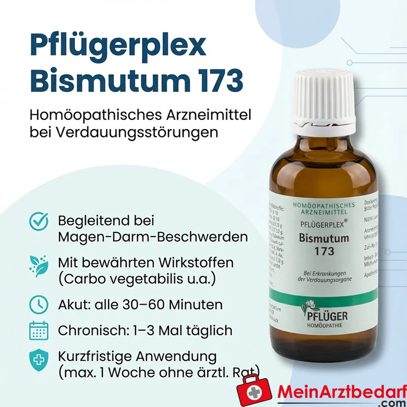 Pflügerplex Bismutum 173 homöopathisches Arzneimittel