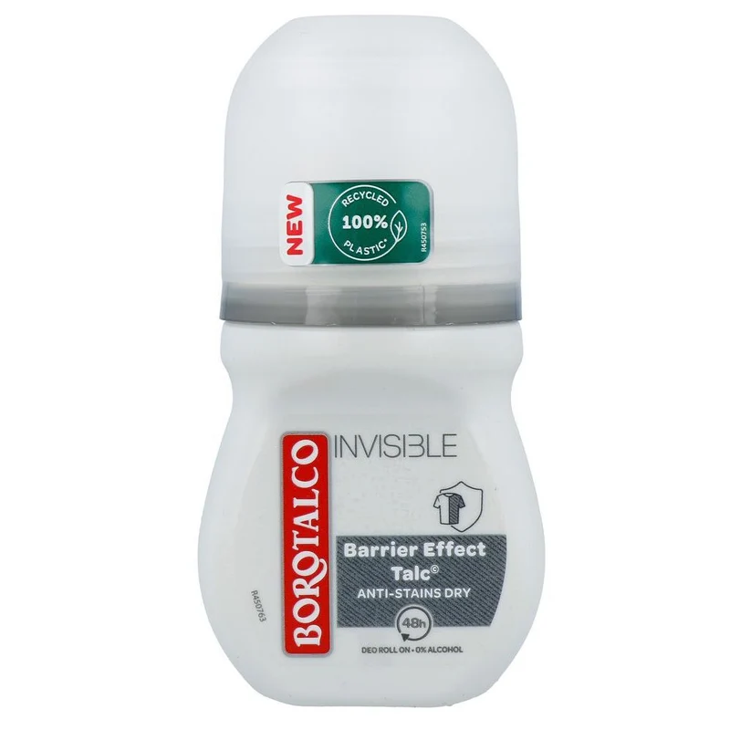 Borotalco Deodorant Invisible Roll On 50 ml
