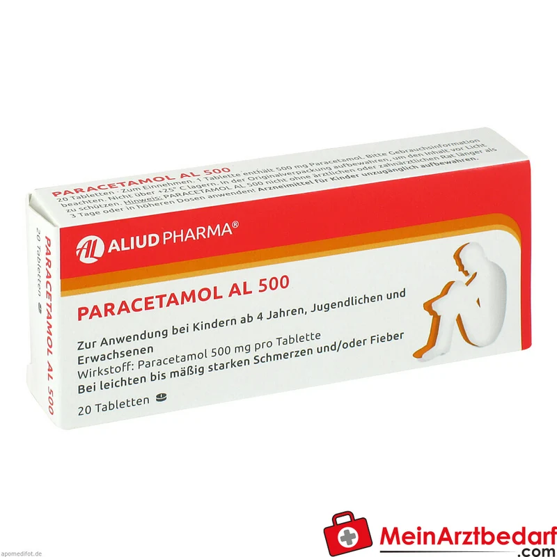 AL Paracetamol 500 mg Tabletten