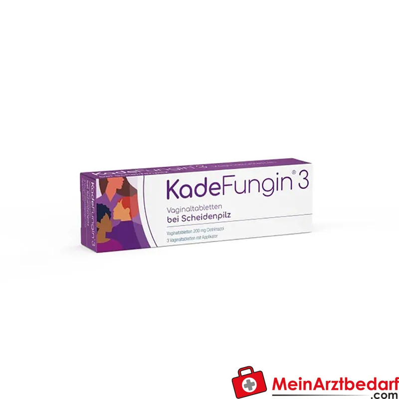 KadeFungin 3 Clotrimazol 200 mg Vaginaltabletten 3 Stück