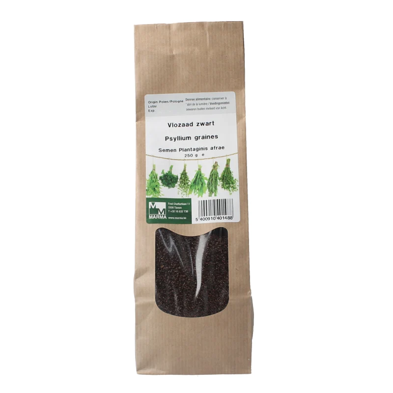 Marma Vlozaad zwart 250 gram
