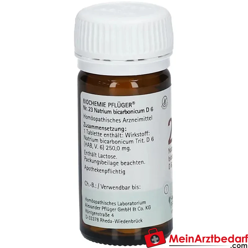 Biochemie Pflüger Nr. 23 Natrium bicarbonicum D6 Tabletten