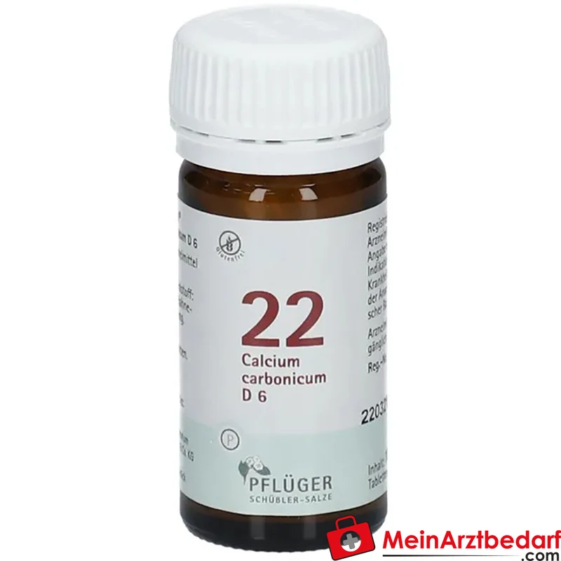 Biochemie Pflüger® Nr. 22 Calcium carbonicum D6 250 mg Tabletten