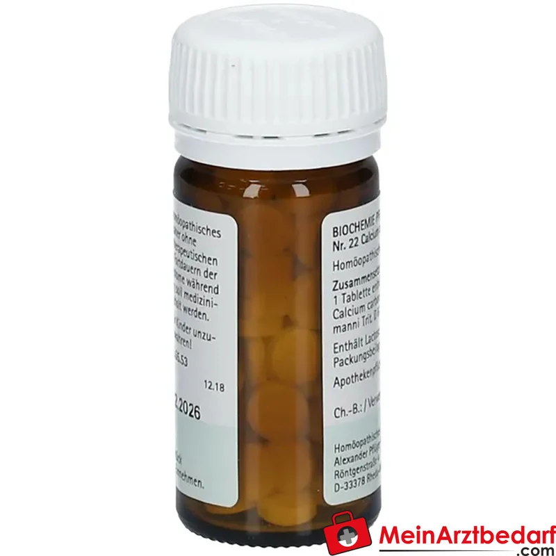 Biochemie Pflüger® Nr. 22 Calcium carbonicum D6 250 mg Tabletten