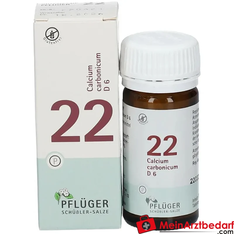 Biochemie Pflüger® Nr. 22 Calcium carbonicum D6 250 mg Tabletten