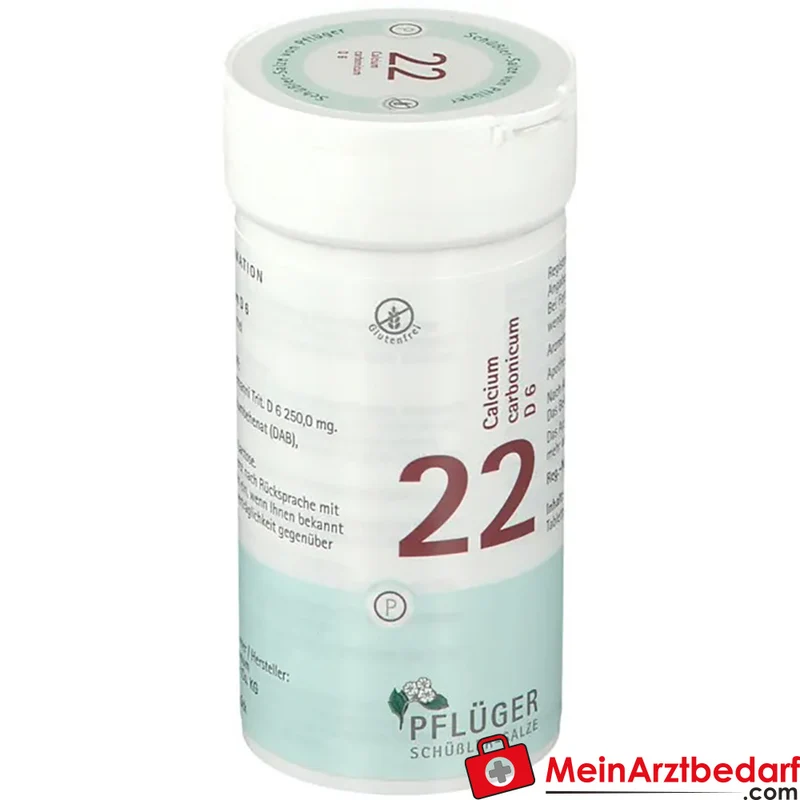 Biochemie Pflüger® Nr. 22 Calcium carbonicum D6 250 mg Tabletten