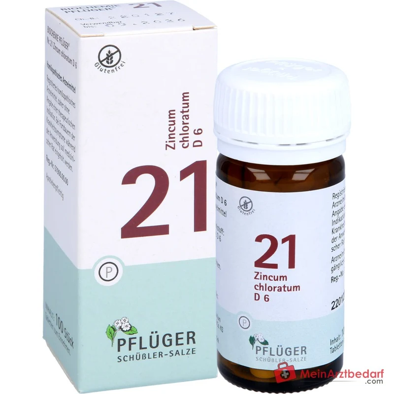 Biochemie Pflüger Nr. 21 Zincum chloratum D6 Tabletten, 400 St.