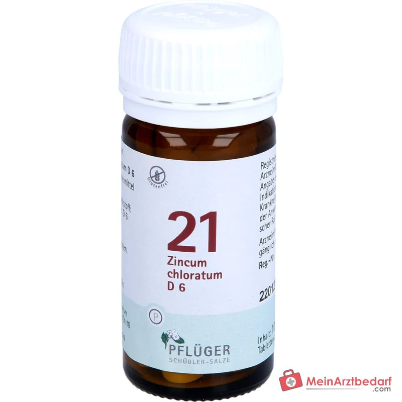 Biochemie Pflüger Nr. 21 Zincum chloratum D6 Tabletten, 400 St.