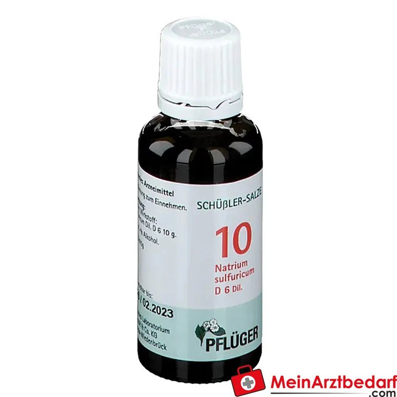 Biochemie Pflüger Nr. 10 Natrium sulfuricum D6 Tropfen