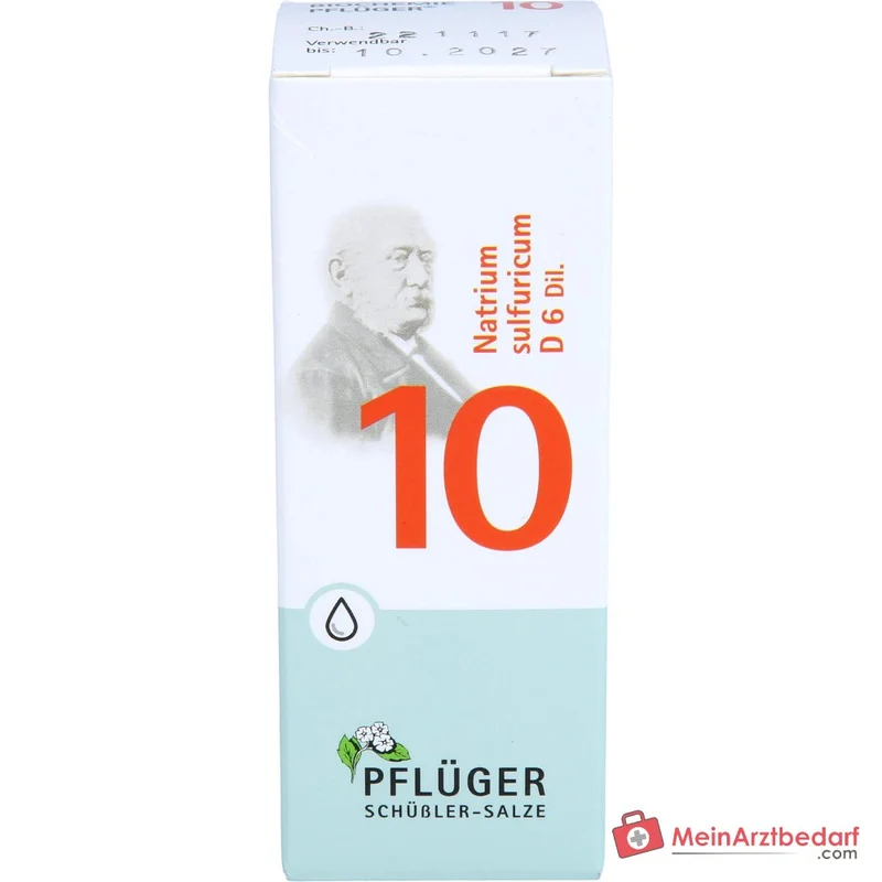 Biochemie Pflüger Nr. 10 Natrium sulfuricum D6 Tropfen