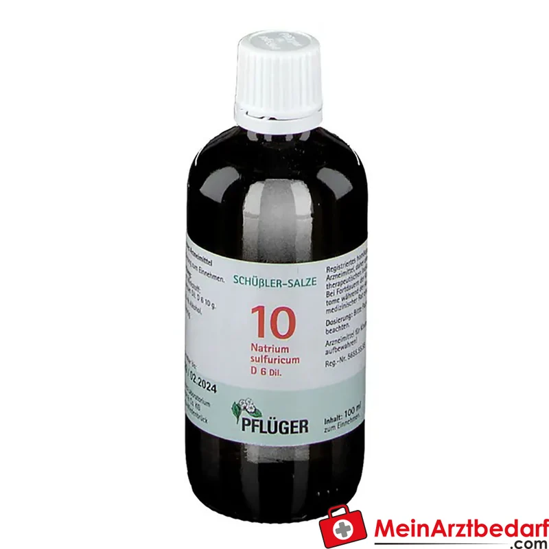 Biochemie Pflüger Nr. 10 Natrium sulfuricum D6 Tropfen
