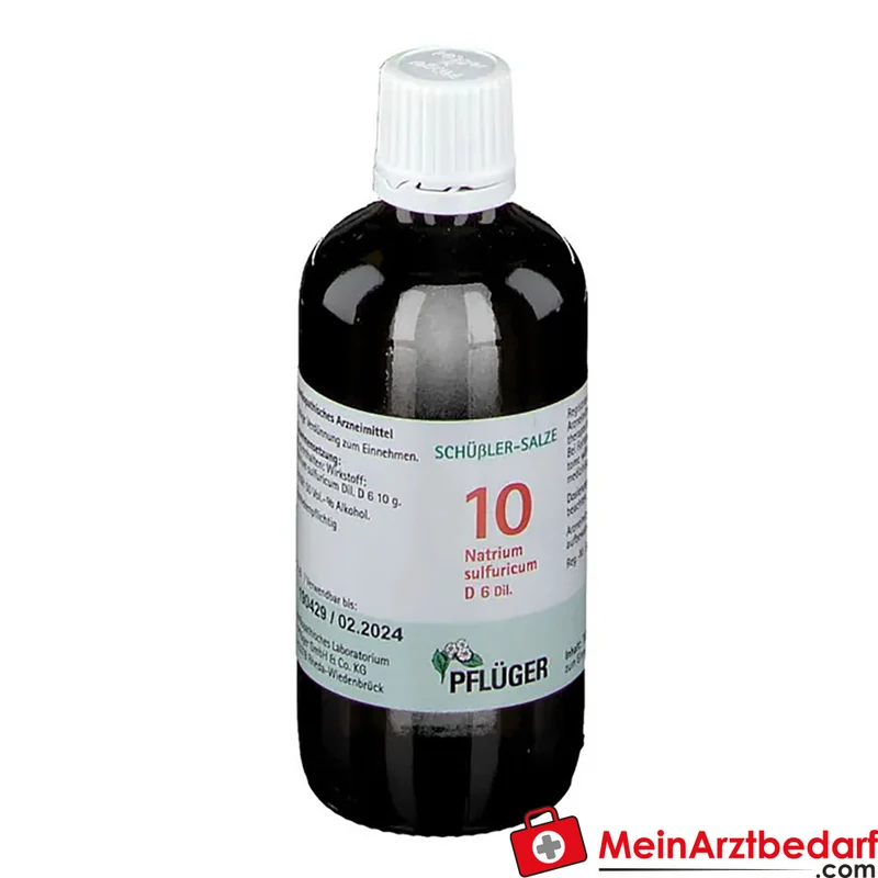 Biochemie Pflüger Nr. 10 Natrium sulfuricum D6 Tropfen
