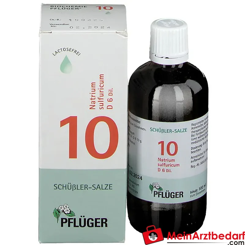 Biochemie Pflüger Nr. 10 Natrium sulfuricum D6 Tropfen