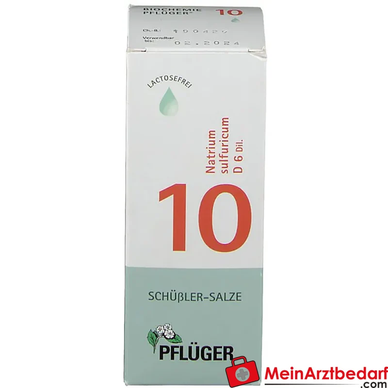 Biochemie Pflüger Nr. 10 Natrium sulfuricum D6 Tropfen