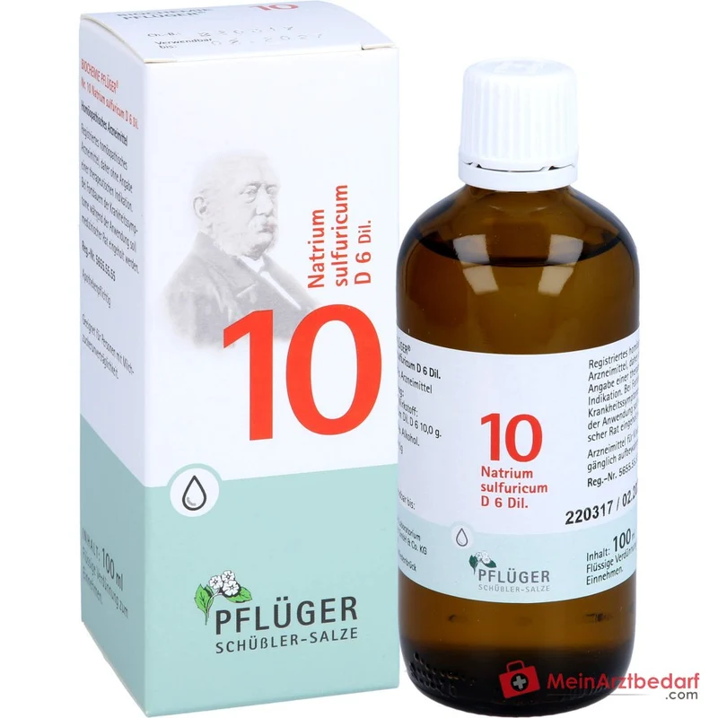 Biochemie Pflüger Nr. 10 Natrium sulfuricum D6 Tropfen