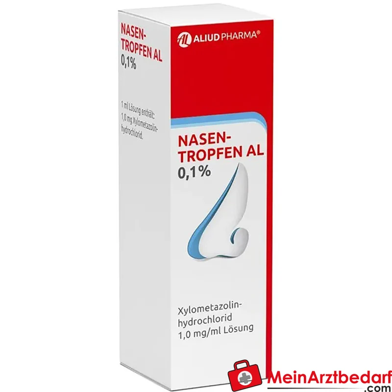 AL Nasentropfen 0,1% (Xylometazolin hydrochlorid) Pipettenflasche