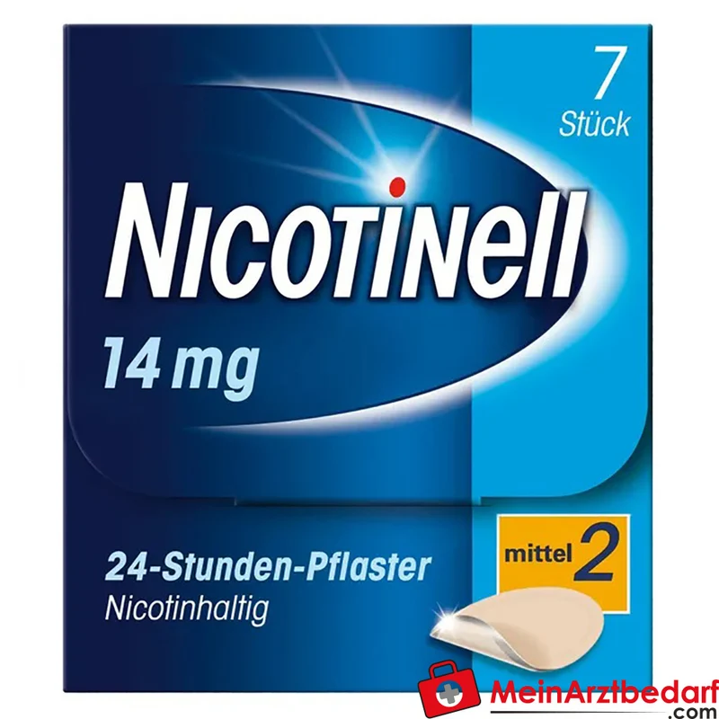 Nicotinell 14 mg/24 Stunden Nikotinpflaster
