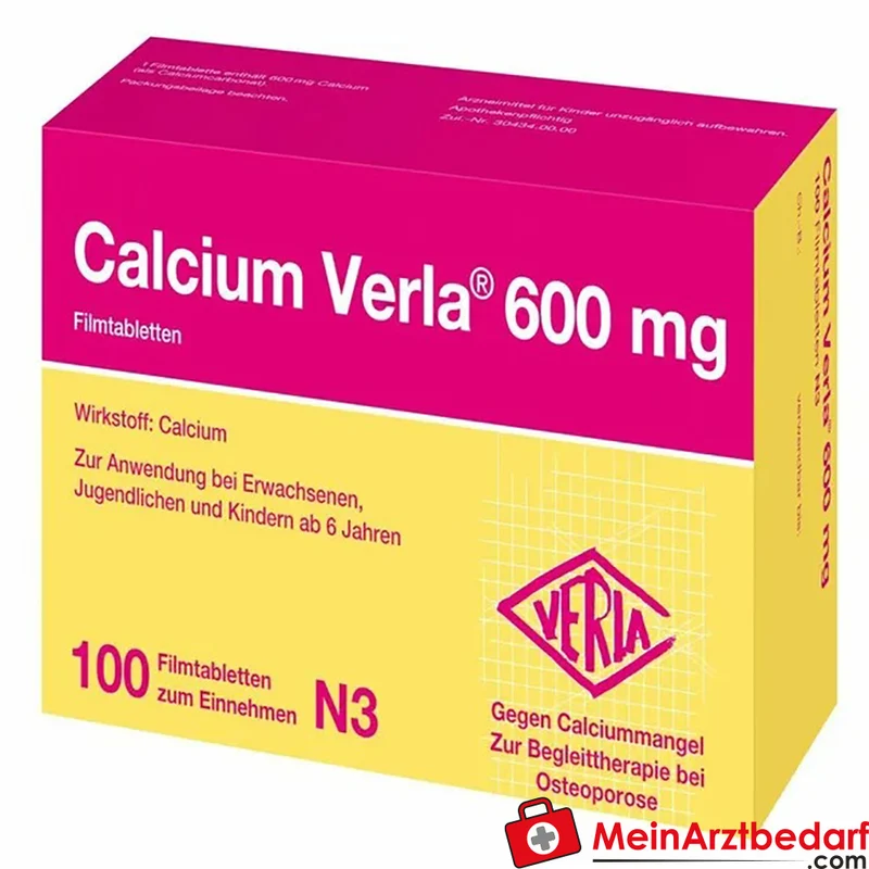 Calcium Verla 600 mg Tabletten