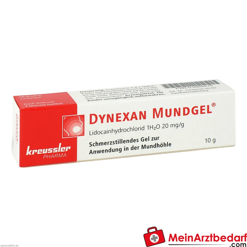 DYNEXAN Mundgel örtliche Betäubung bei Mund- und Zahnfleisch