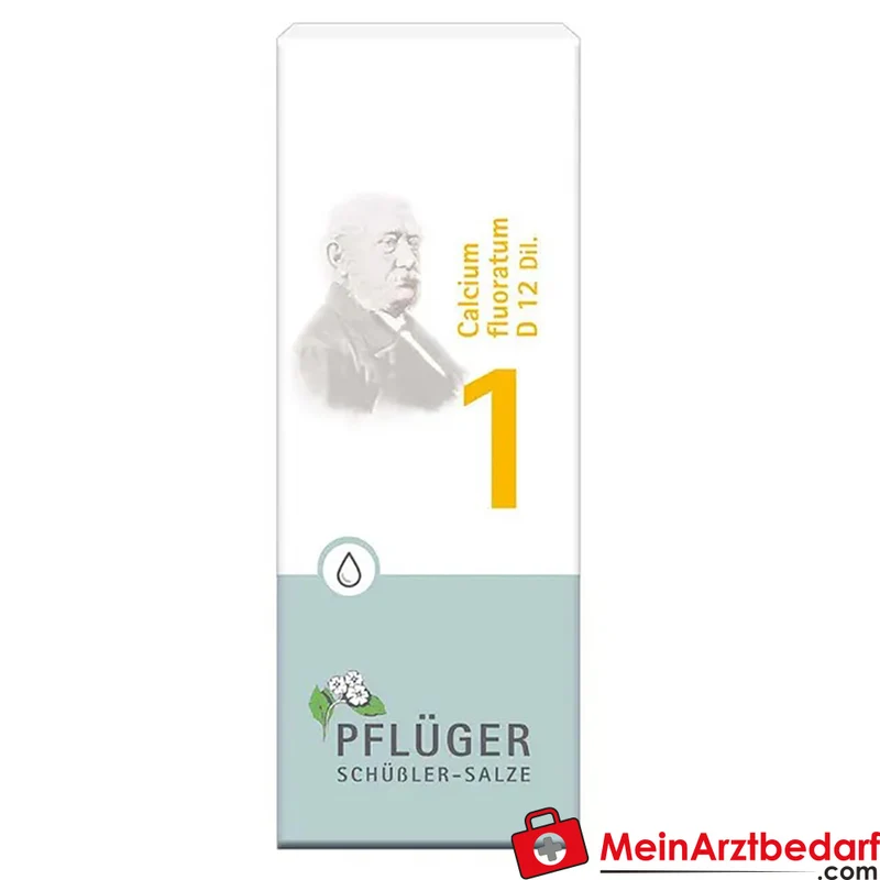 Biochemie Pflüger Nr. 1 Calcium fluoratum D12 Tropfen, 100 ml