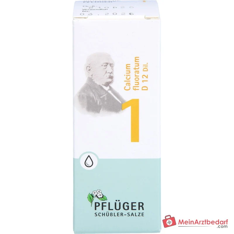 Biochemie Pflüger Nr. 1 Calcium fluoratum D12 Tropfen, 100 ml