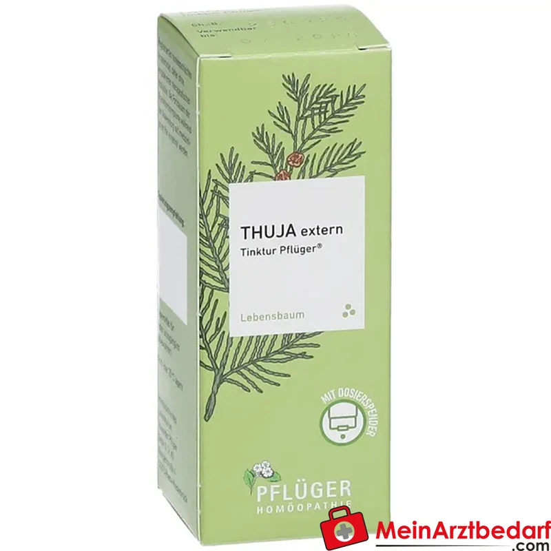 Pflüger Thuja extern Tinktur Thuja occidentalis Urtinktur, 20 ml