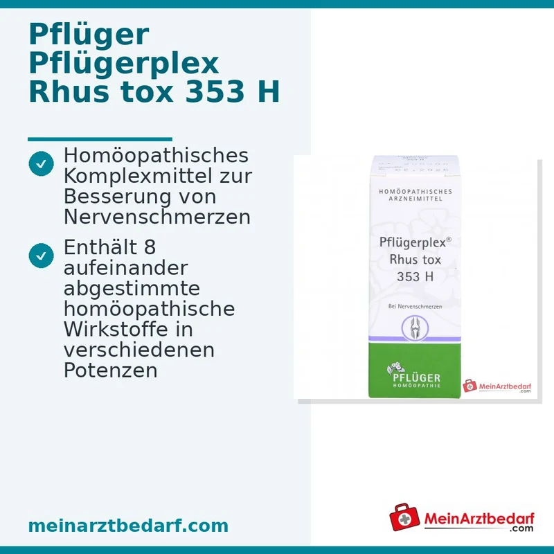Pflüger Pflügerplex Rhus tox 353 H