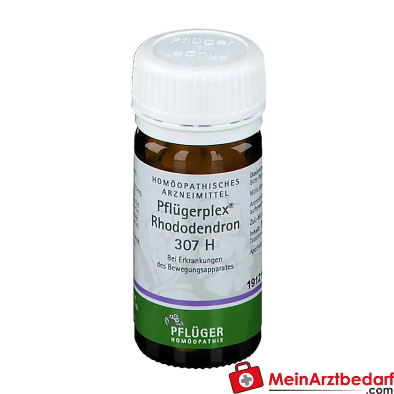 Pflüger Pflügerplex Rhododendron 307 H Acidum silicicum / Bryonia / Chelidonium majus / Filipendula ulmaria / Guajacum / Rhododendron / Thuja occidentalis Tabletten, 100 St.