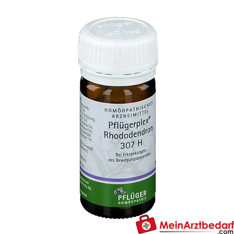 Pflüger Pflügerplex Rhododendron 307 H Acidum silicicum / Bryonia / Chelidonium majus / Filipendula ulmaria / Guajacum / Rhododendron / Thuja occidentalis Tabletten, 100 St.