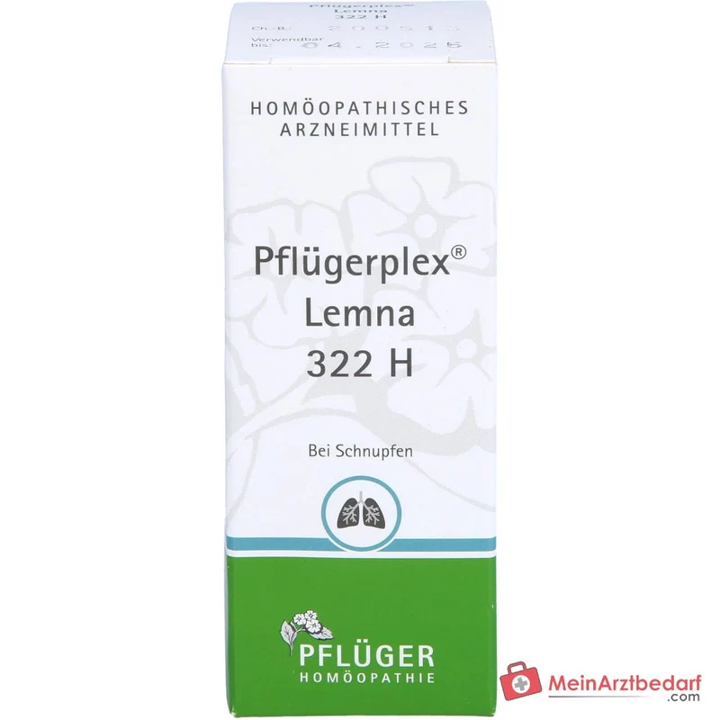 Pflügerplex Lemna 322 H Tabletten 100 St (Teucrium marum, Thuja occidentalis, Sanguinaria canadensis)