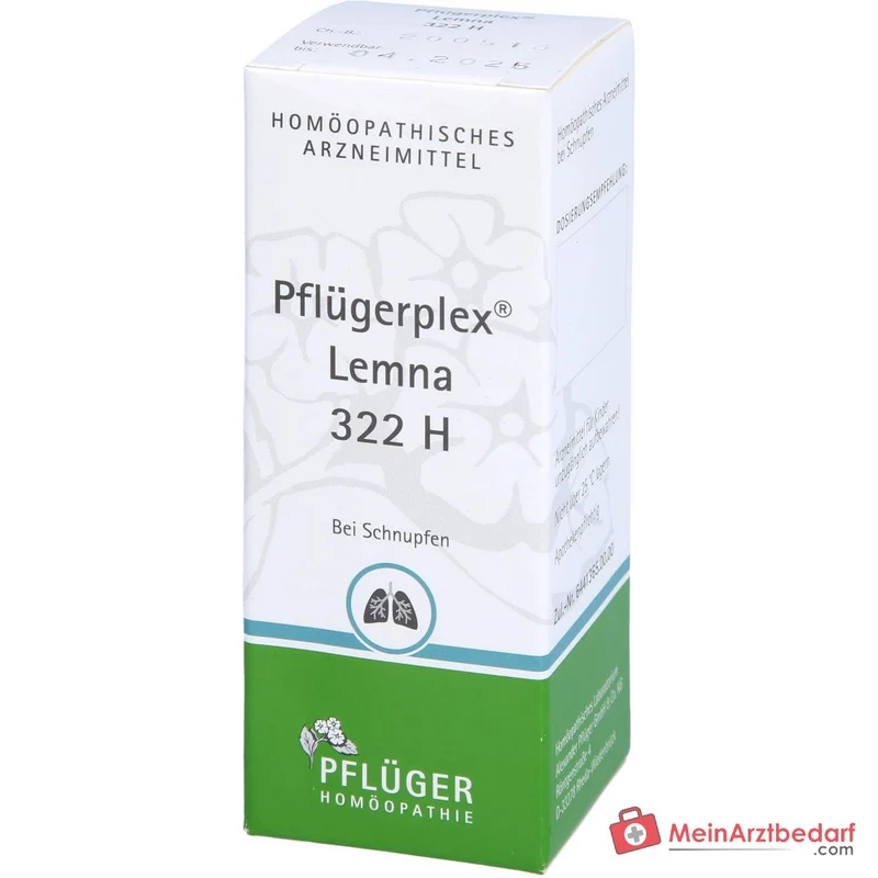 Pflügerplex Lemna 322 H Tabletten 100 St (Teucrium marum, Thuja occidentalis, Sanguinaria canadensis)