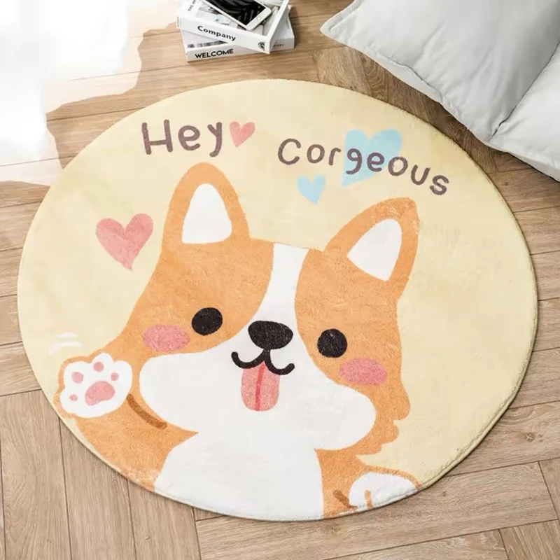 Verspielt katzenmotivierter Teppich
