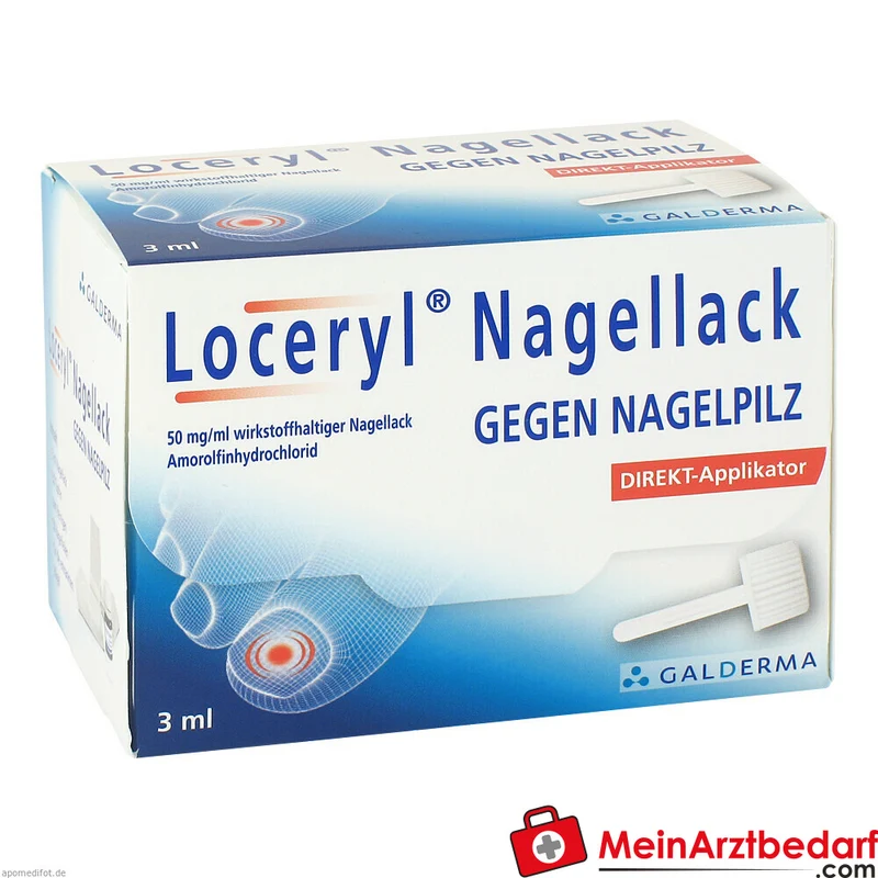 Loceryl Nagellack Amorolfin 50 mg/ml gegen Nagelpilz