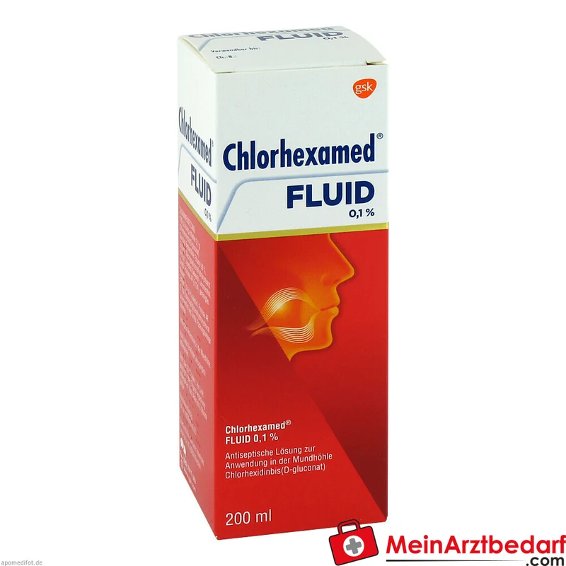 Chlorhexamed Fluid Chlorhexidin‑digluconat 0,1% Mundspülung