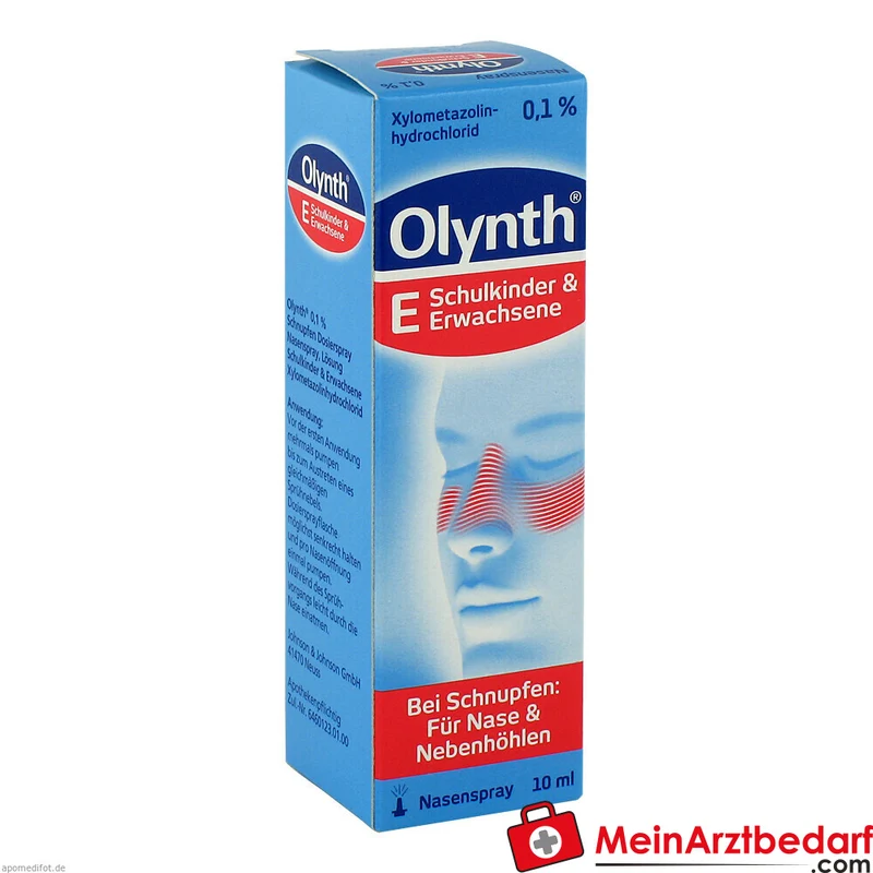 Olynth 0,1% Schnupfen Dosierspray Xylometazolin-hydrochlorid 10 ml