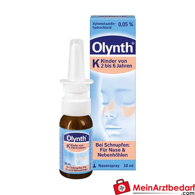 Olynth 0,05% Xylometazolin (0,5 mg/Sprühstoß) Dosierspray für Kinder 2–6 Jahre