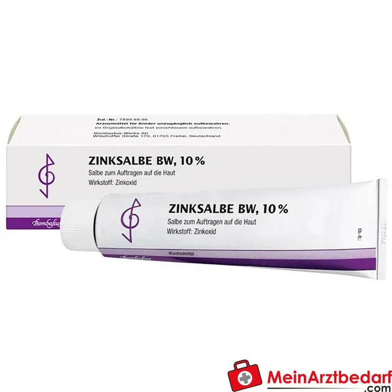 Bombastus Zinksalbe Zinkoxid 100 mg Hautschutzsalbe