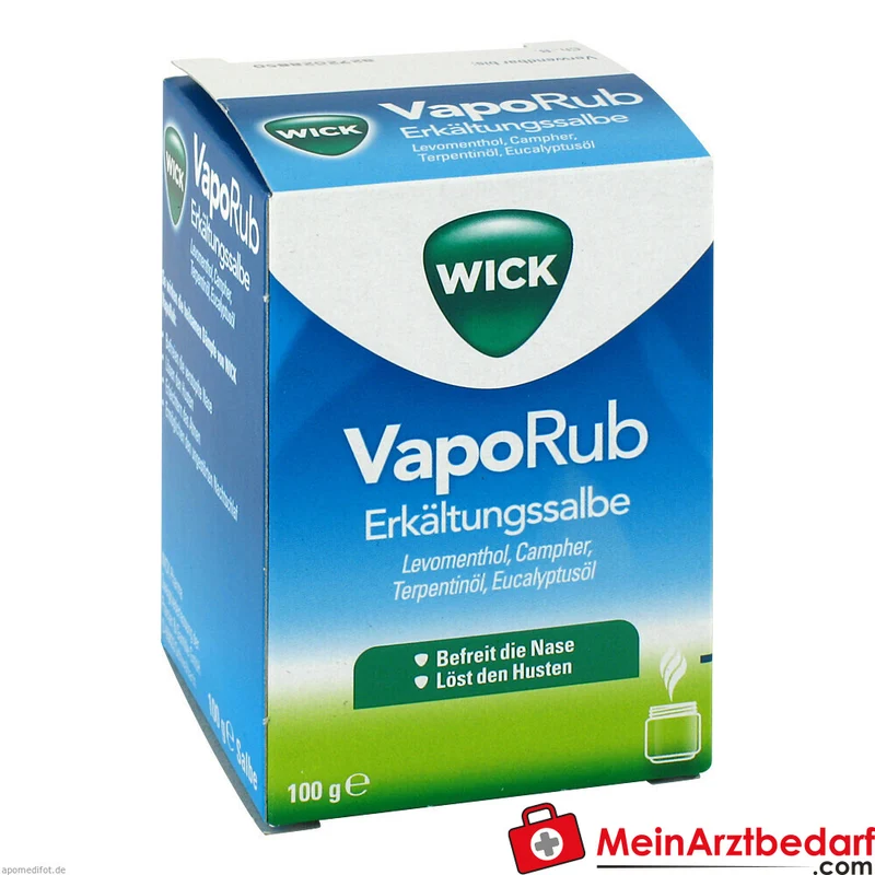 WICK VapoRub Erkältungssalbe Eukalyptus Menthol Kampfer Salbe