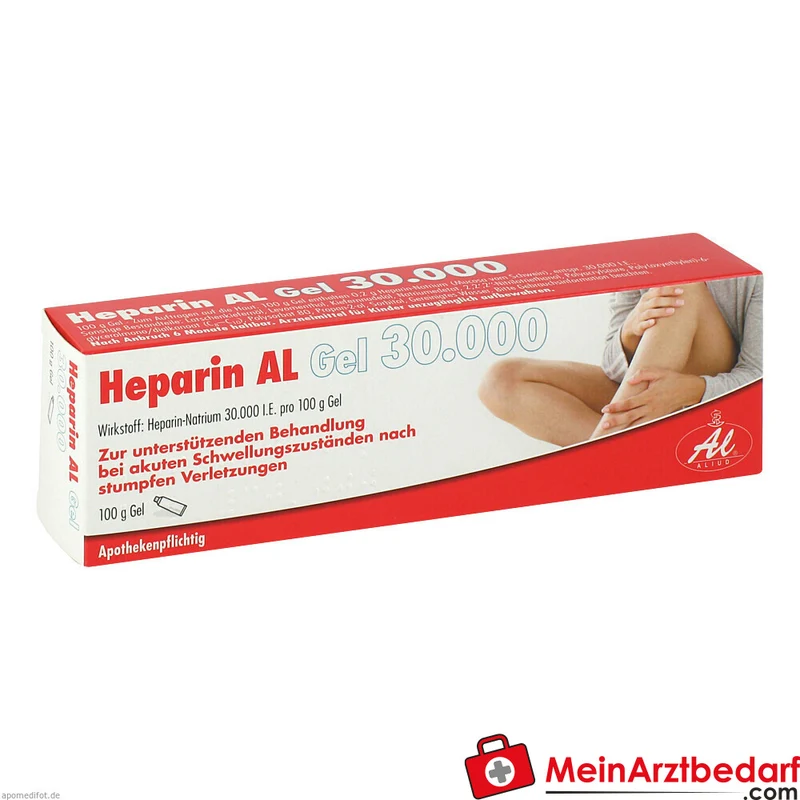 Heparin AL 30.000 I.E./100 g Heparin‑Natrium Gel gegen Prellungen und Blutergüsse