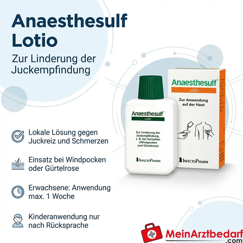 Anaesthesulf Lotio Lokales Anästhetikum Lotio 1 Packung