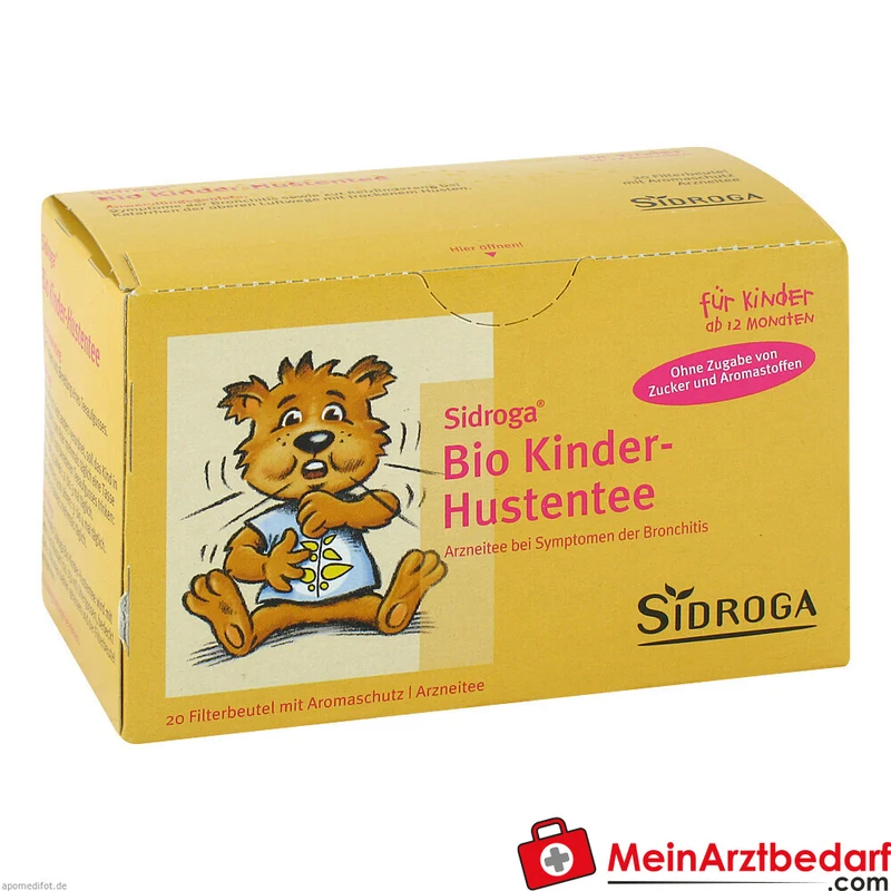 Sidroga Bio Kinder-Hustentee Kräutertee Teebeutel