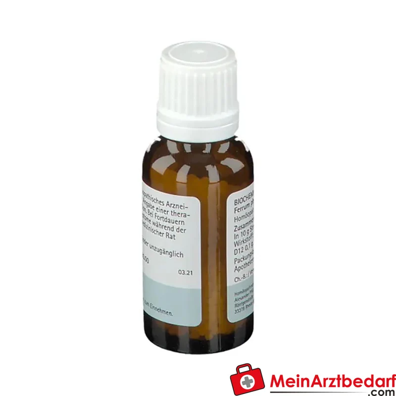 Biochemie Pflüger Globuli Nr. 3 Ferrum phosphoricum D12 Streukügelchen, 15 g