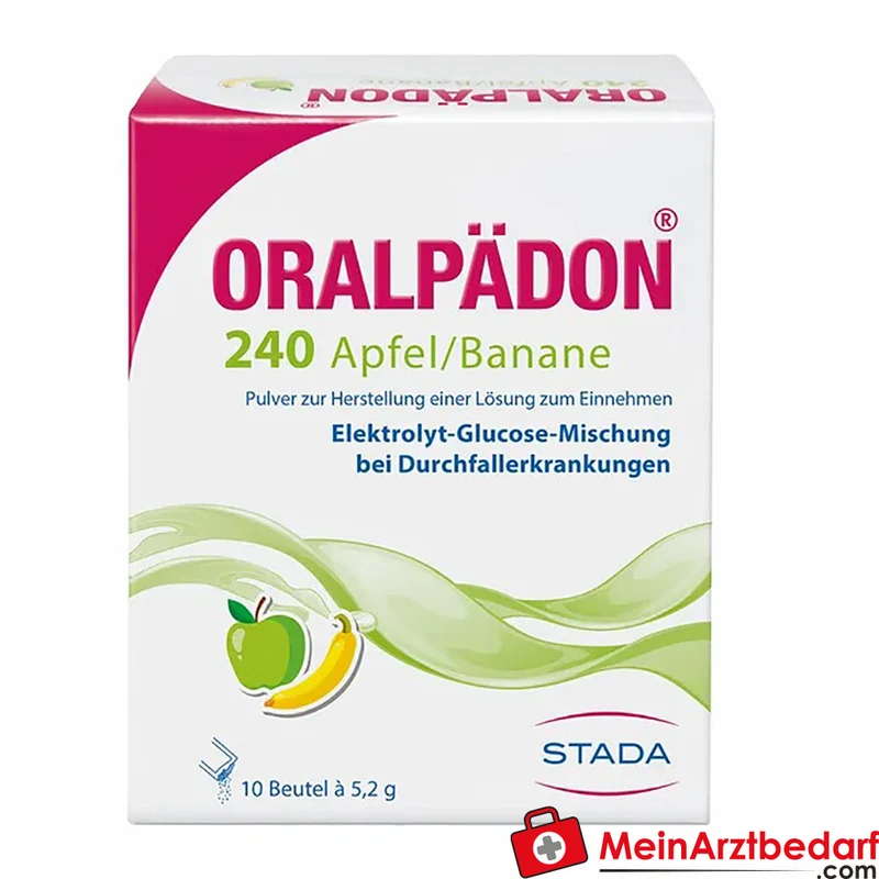 Oralpädon 240 Elektrolyt-Zubereitungsgranulat Apfel-Banane Beutel