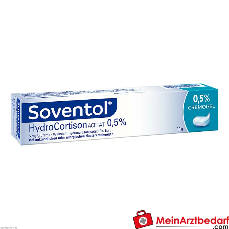 Soventol Hydrocortisonacetat 0,5% Creme zur äußeren Anwendung