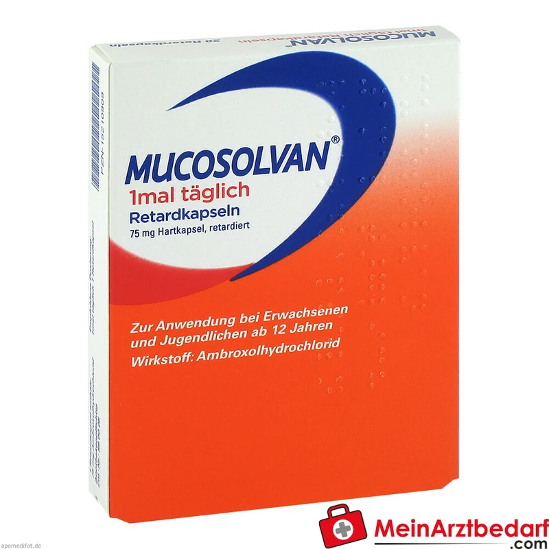 Mucosolvan 1-mal täglich Ambroxol Kapseln