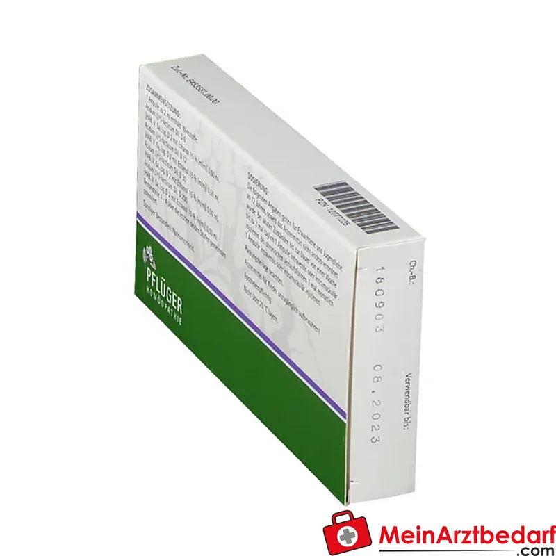 Pflüger Milchsäure Potenzakkord Acidum lacticum Dil. Ampullen 2 ml 10 Stück